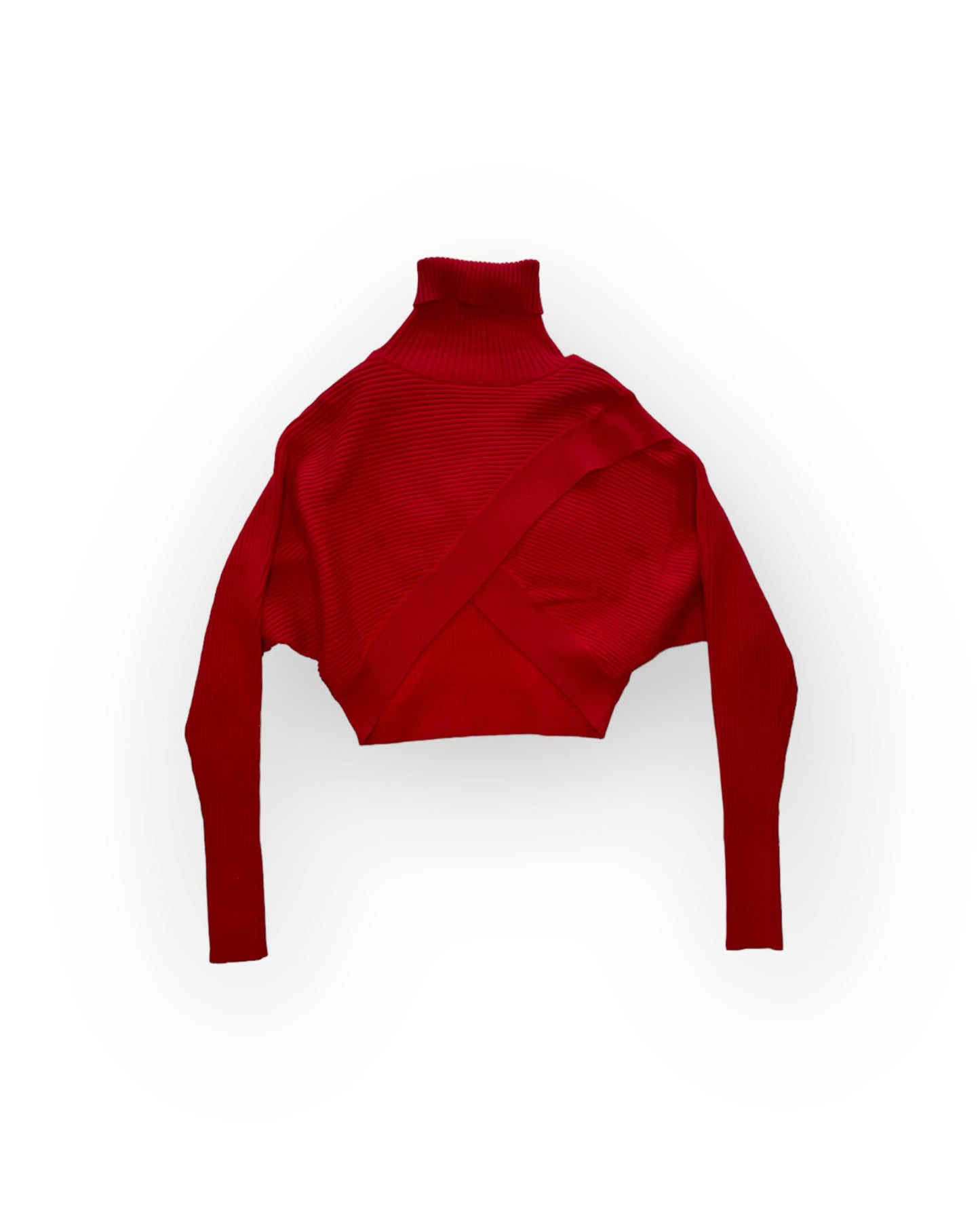 Turtle Neck Crop Sweater